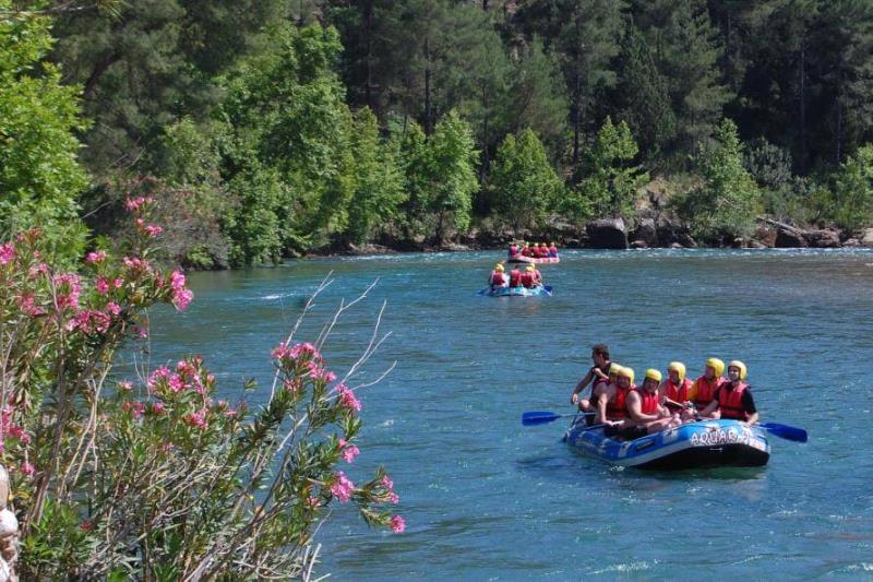 rafting from alanya