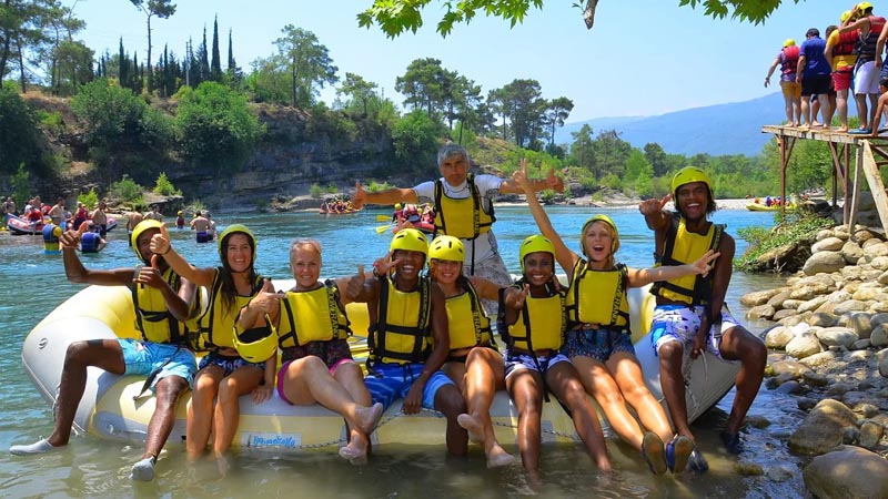 rafting trip from alanya