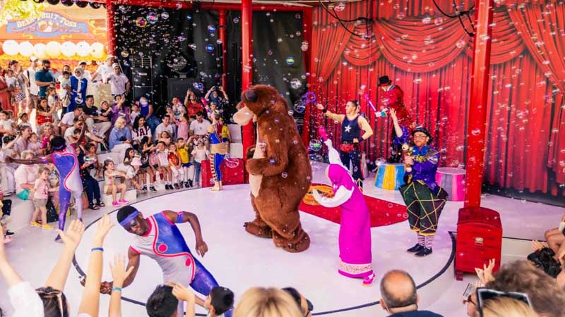 masha and the bear land of legends alanya tour