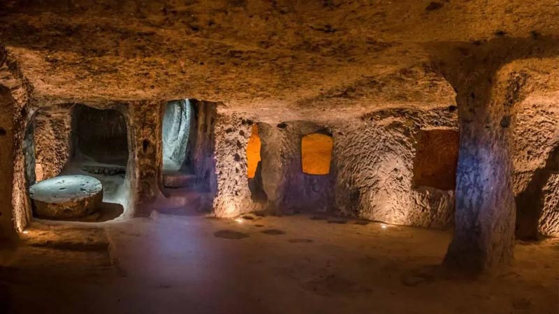 alanya to underground cities