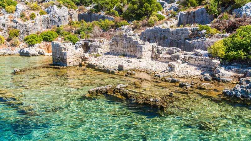 sunken city excursion from alanya