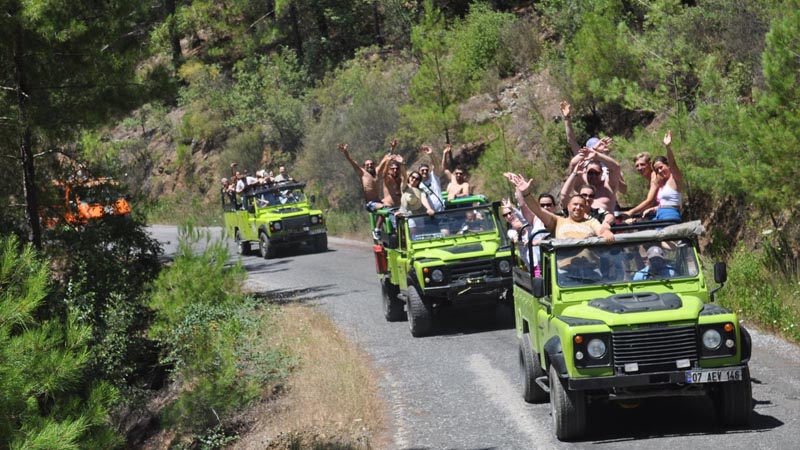 alanya canyon jeep safari with kids