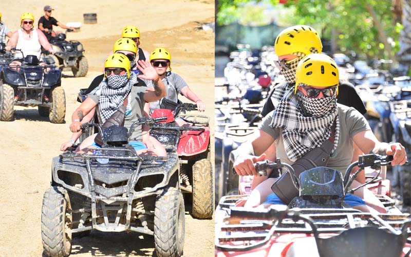 quad riding in alanya