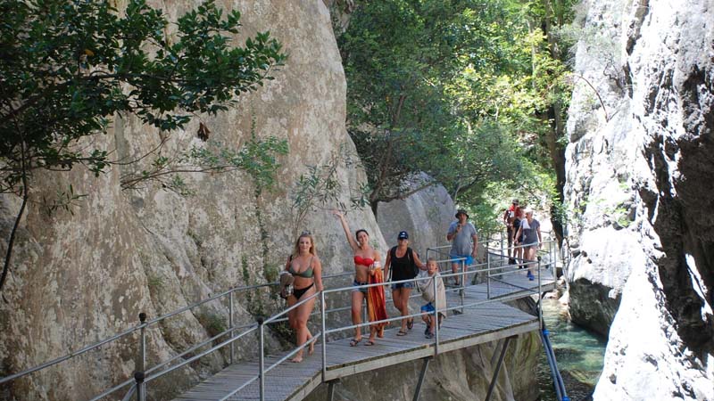sapadere-canyon-excursion from alanya