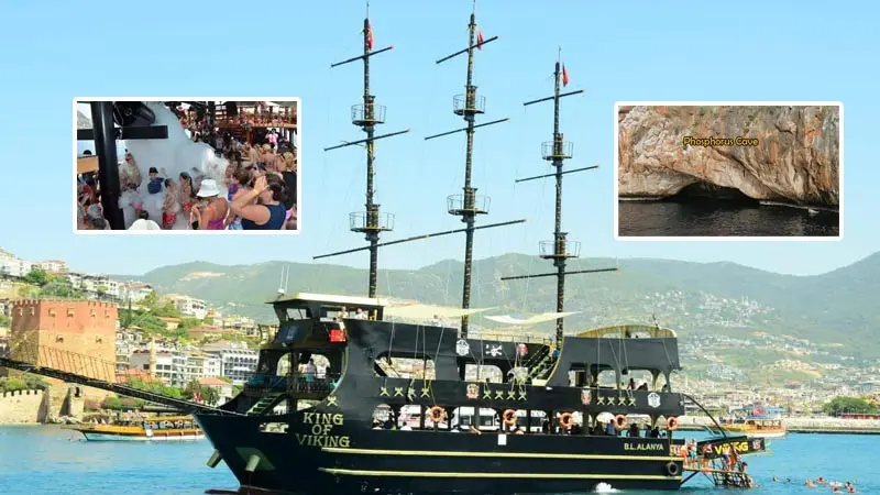 alanya pirate boat tour