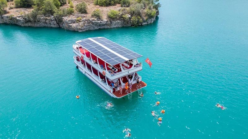 green canyon boat trip from alanya