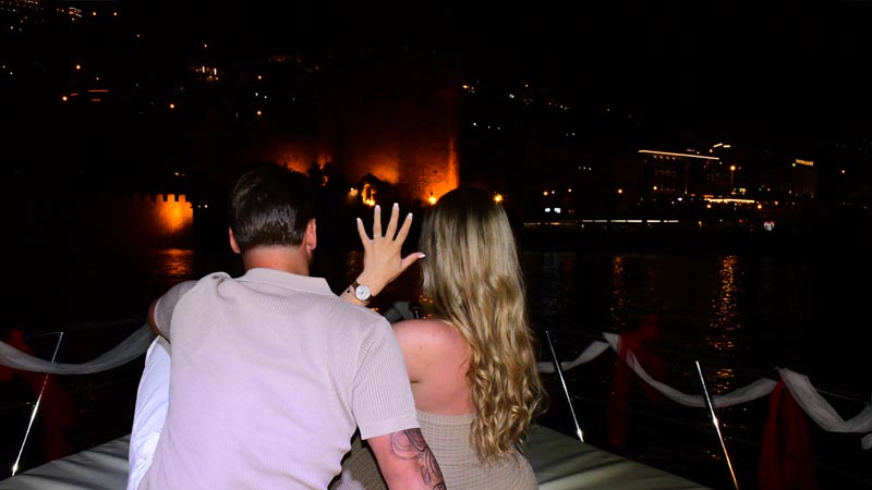 Surprise Marriage Proposal Organization in Alanya
