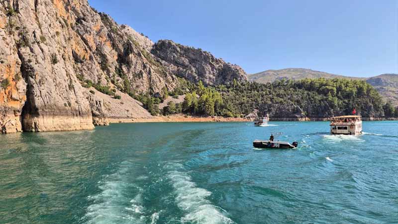 green canyon boat trip from alanya
