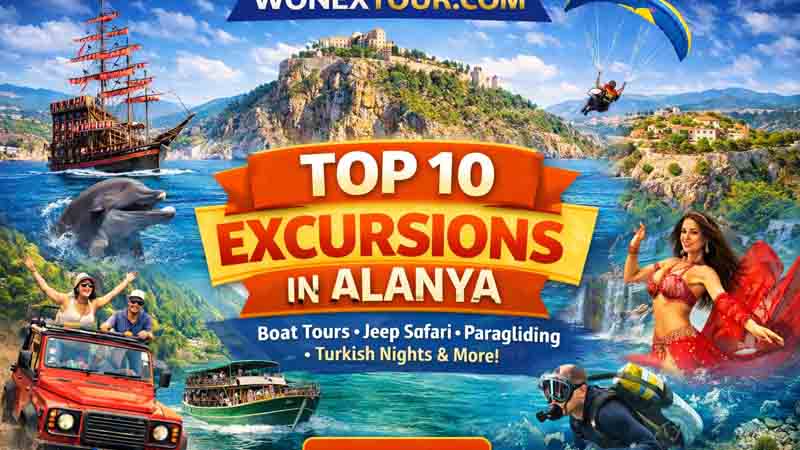 Top 10 Excursions in Alanya for Tourists