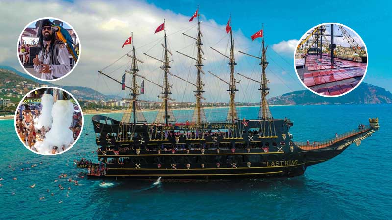 alanya last king pirate boat