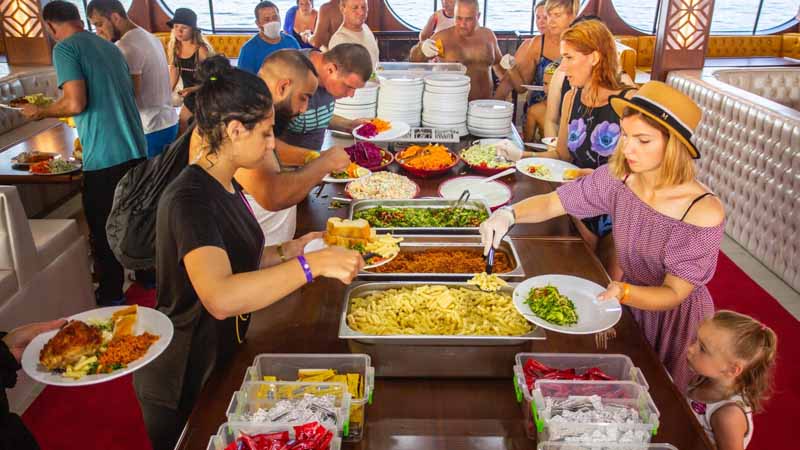 alanya pirate ship tour