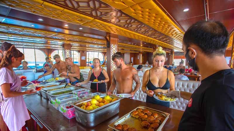 last king alanya boat